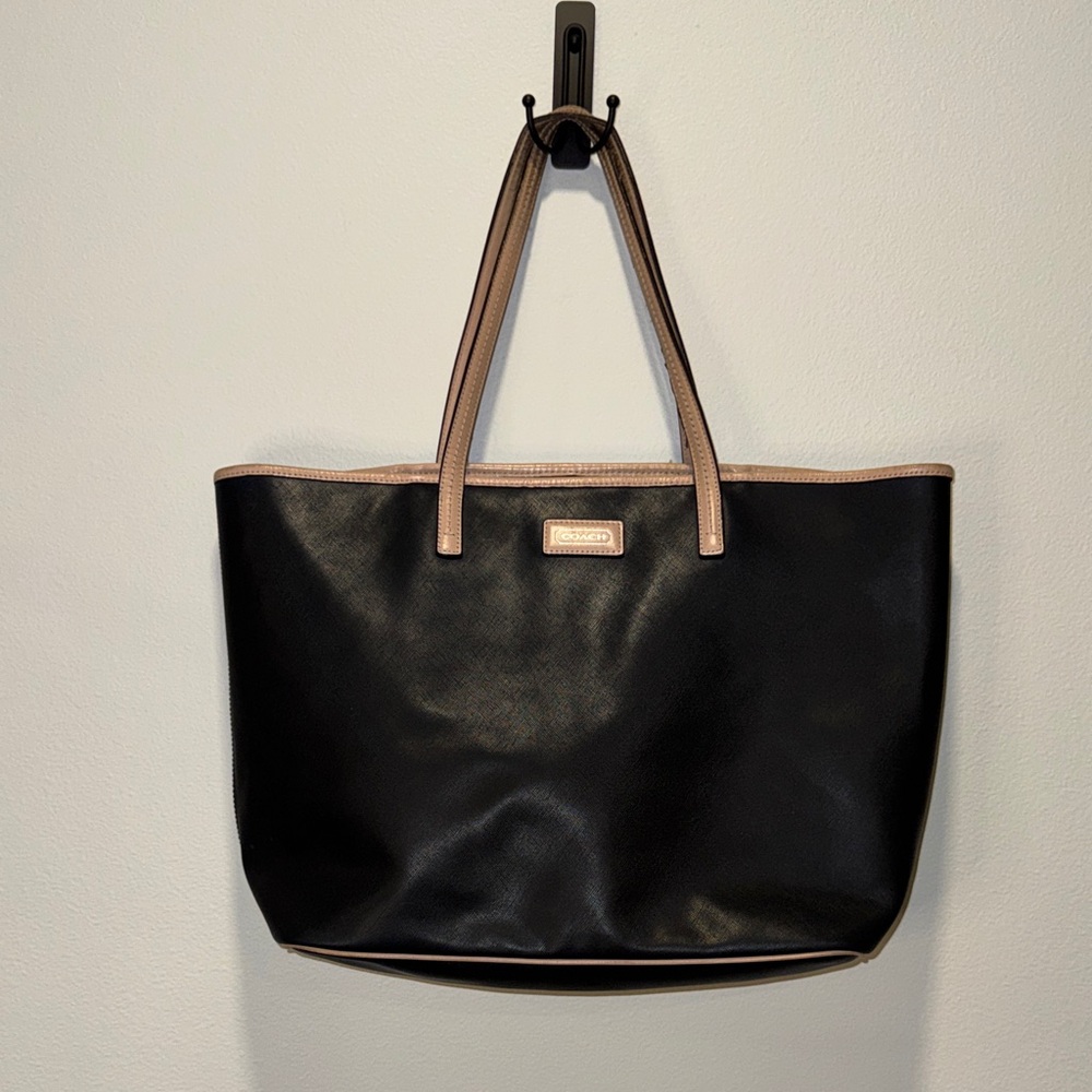 Coach Black Tote Bag